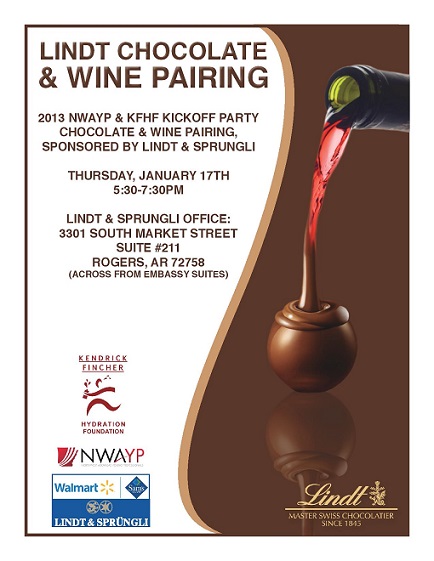 2013 NWAYP/KFHF Wine & Chocolate Pairing, sponsored by Lindt & Sprungli!
