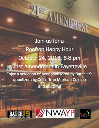 NWAYP Rooftop Happy Hour at 21st Amendment